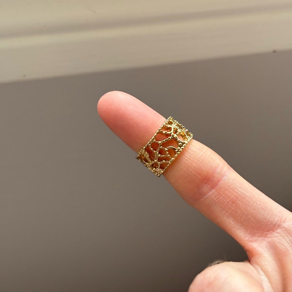 Above the Knuckle Pinky Ring